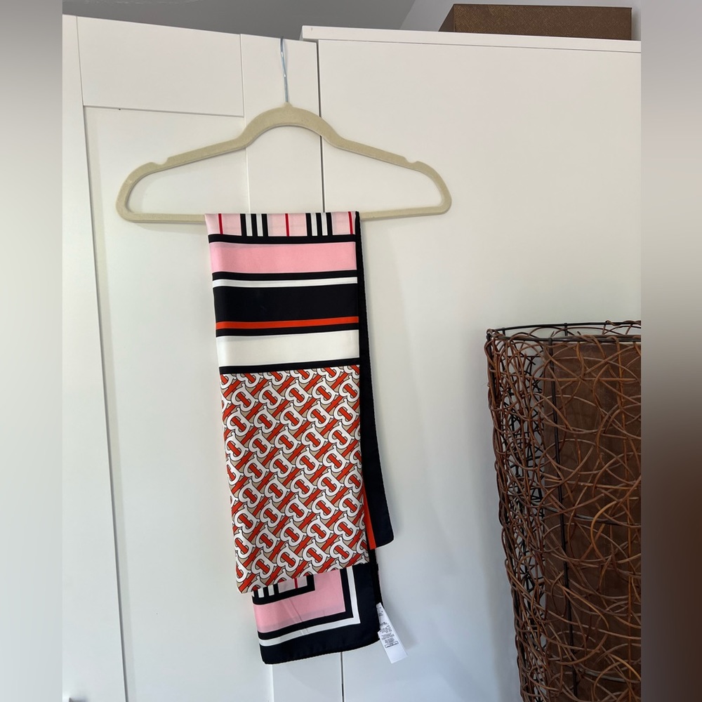 Burberry silk scarf
